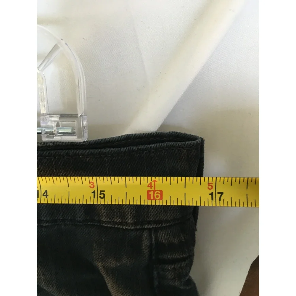 Levis 511 Skinny Jeans Mens 34x32 Faded Black Stretch Denim Pants